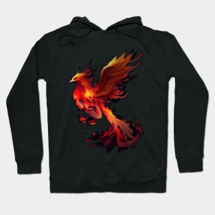 Abstract Phoenix Hoodie